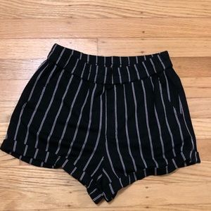Super comfy and soft striped shorts